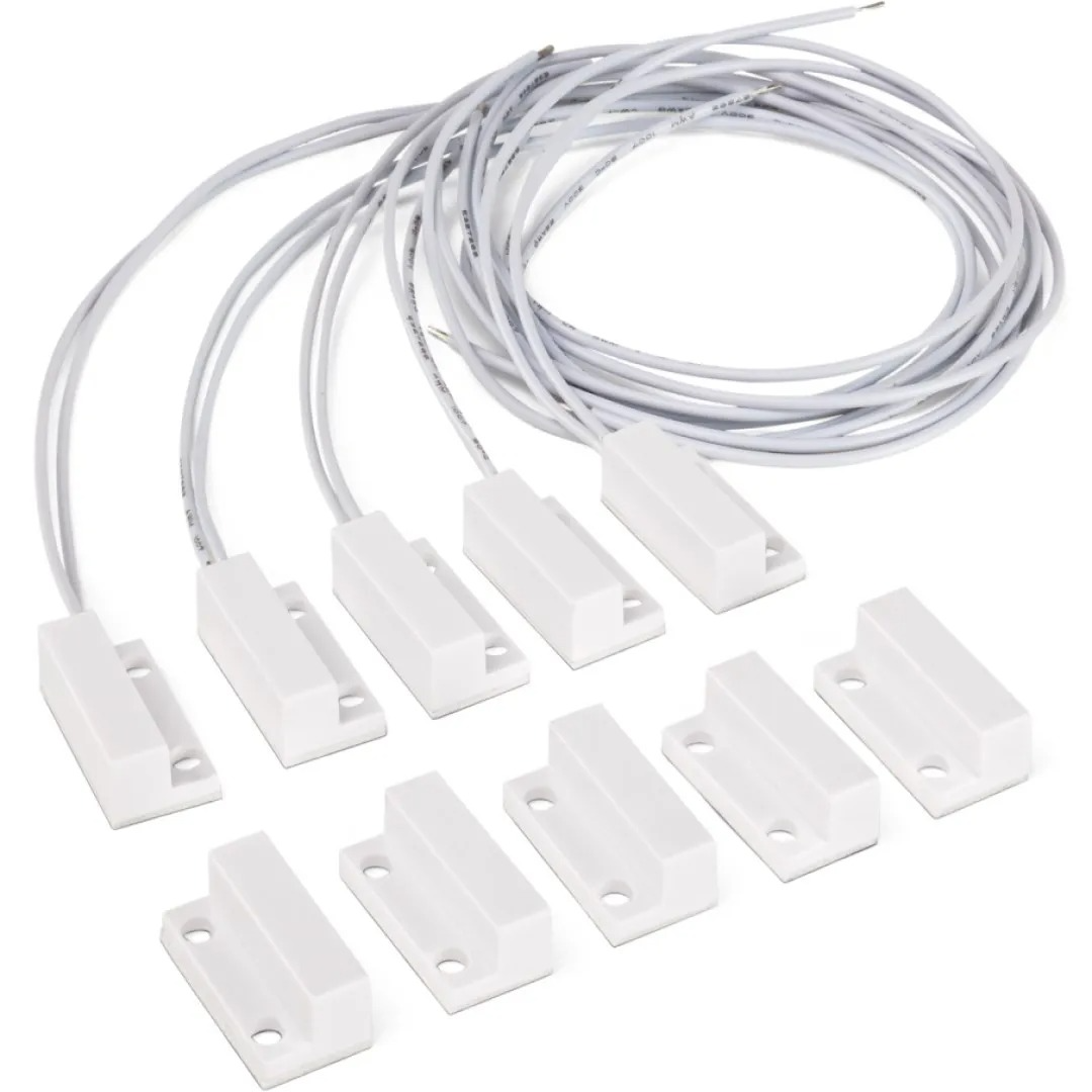 Sensor Magnético Cableado de Sobreponer Paquete x5 Intelbras XAS SOBREPOR